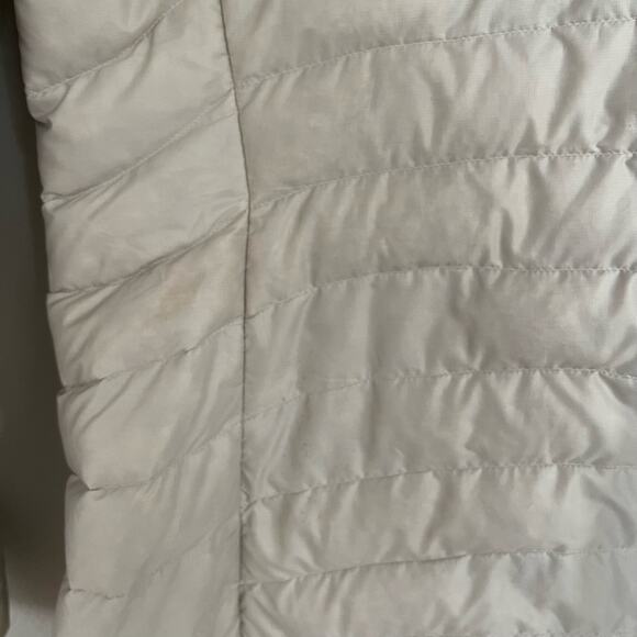Patagonia Beige Fiona Down Puffer Longline Parka Coat (S) - Picture 7 of 9